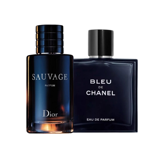Dior Sauvage + Bleu de Chanel
