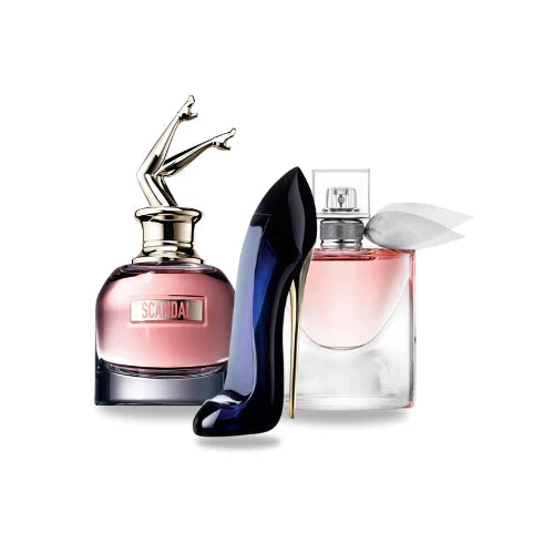 Carolina Herrera Good Girl, Scansal Jean Paul Gaultier, La Vie Est Belle Lancôme