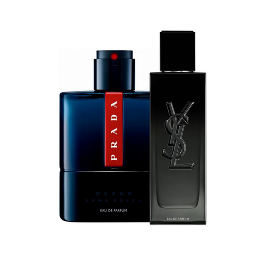 Prada Luna Rossa Ocean + YSL MYSLF