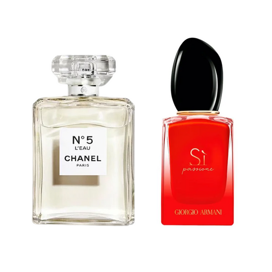 Coco Chanel  N°5 L’Eau + Sì Passione Intense 100ml