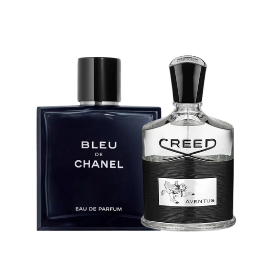 Creed Aventus + Bleu de Chanel