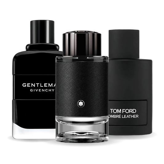 Tom Ford Ombre Leather,  Givenchy Gentleman, Montblanc Explorer 100ml
