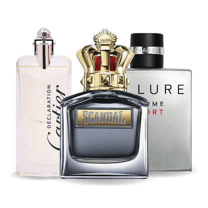Homme Sports, Jean Paul Gaultier Scandal, Cartier Declaration 100ml