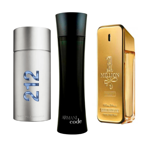 Men NYC, Paco Rabanne One Milion, Armani Code Homme 100ml