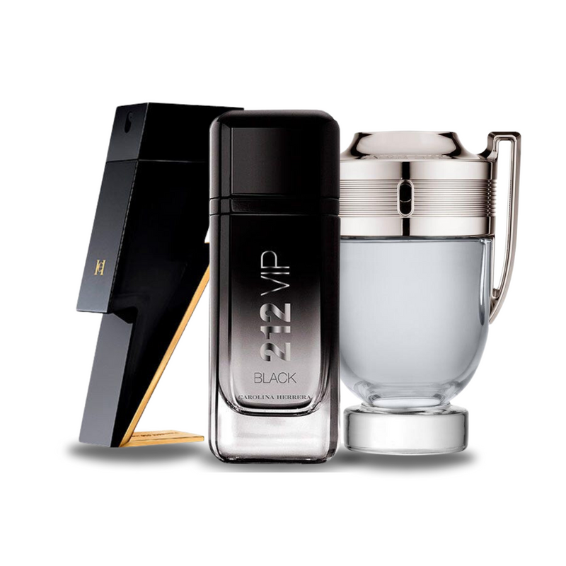 BAD BOY, 212 VIP BLACK, Paco Rabanne INVICTUS 100ml