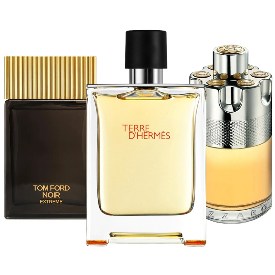 Terre de’Herme, Azzaro Wanted, Tom Ford Noir Extreme 100ml